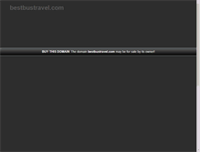 Tablet Screenshot of bestbustravel.com